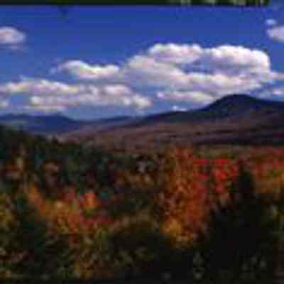Kancamagus Highway Looking over the White Mountains