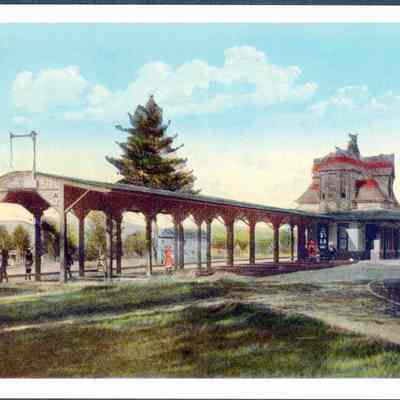 The Former Bethlehem, New Hampshire Railroad Depot