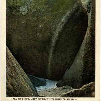 HALL OF SHIPS, LOST RIVER, WHITE MOUNTAINS, N. H.