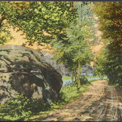 View on Crawford Notch Road, Bartlett, N.H