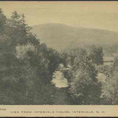 View from Intervale House, Intervale, N.H.