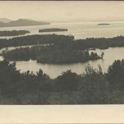 Lake with Several Islands