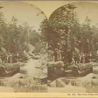 The pool, Franconia Notch .
