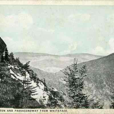 Mts. Washington and Passaconowy From Whiteface.