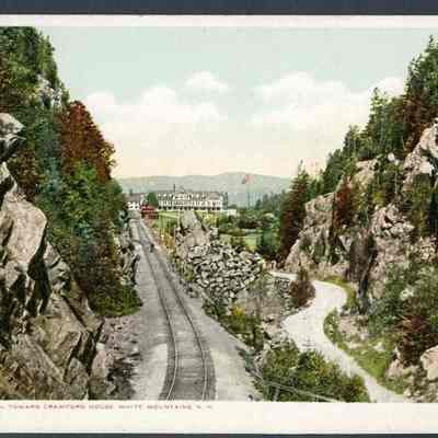 Gate of Notch, Toward Crawford House, White Mountains, N.H.