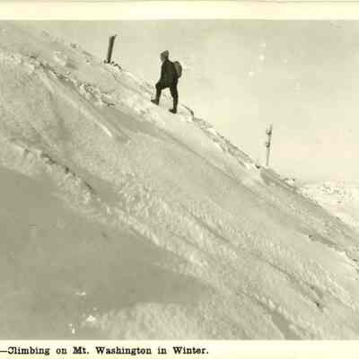 130-Climbing on Mt. Washington in Winter