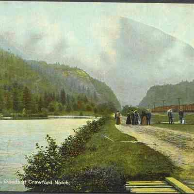 White Mts, N. H. Clouds at Crawford Notch