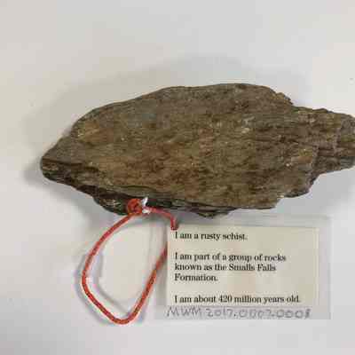 Rusty Schist Sample