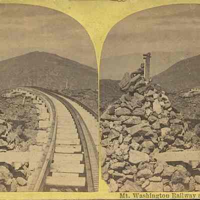 Mt. Washington Railway and Lizzie Bourne's Mount
