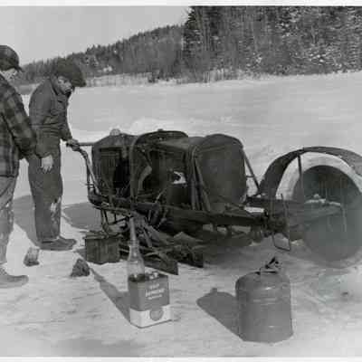 Cutting Ice at The Balsams