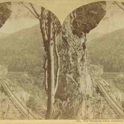 The Hanging Rock, Crawford Notch, White Mts.
