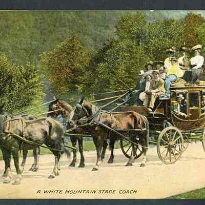 A White Mountain Stage Coach