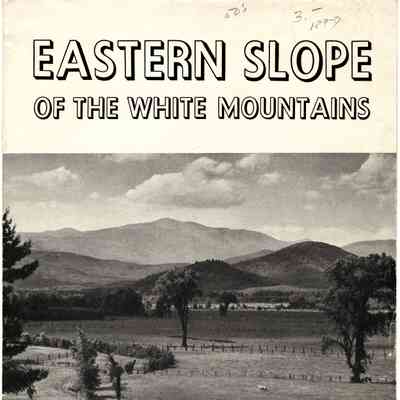 Eastern Slope of the White Mountains