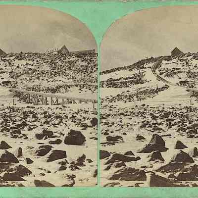 Summit Mt Washington Winter of 1870-71