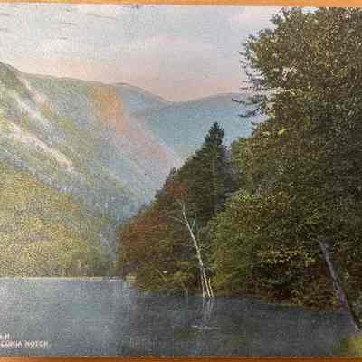 White Mountains, N. H., Echo Lake, Franconia Notch