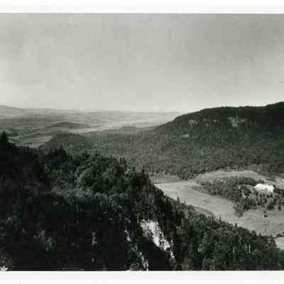 Dix House from Table Rock, Dixville Notch