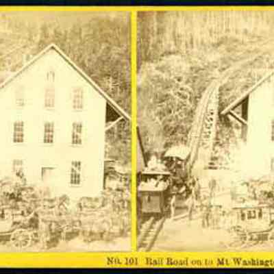 Railroad on to Mount Washington
