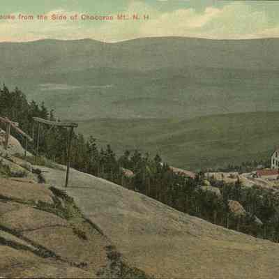 The Peak House from the side of Chocorua Mt NH