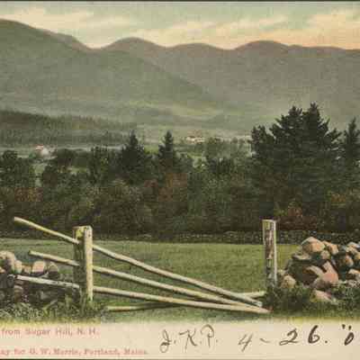 View from Sugar Hill NH