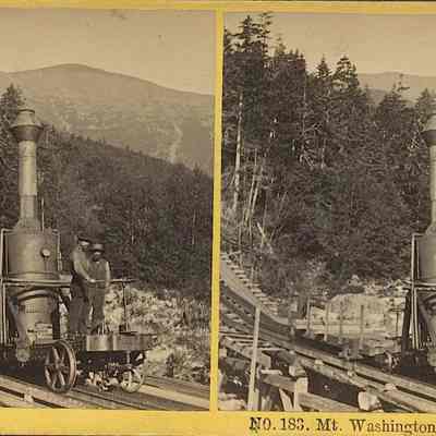 Mt. Washington from the Rail Road