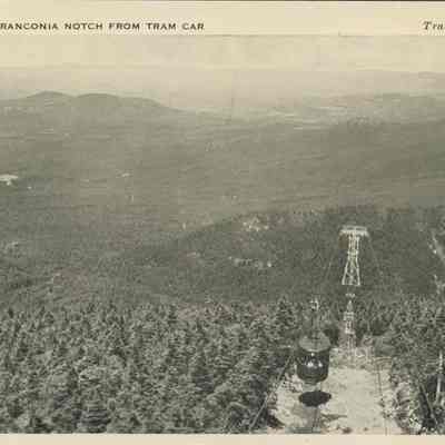 Overlooking Franconia Notch from Tram Car
