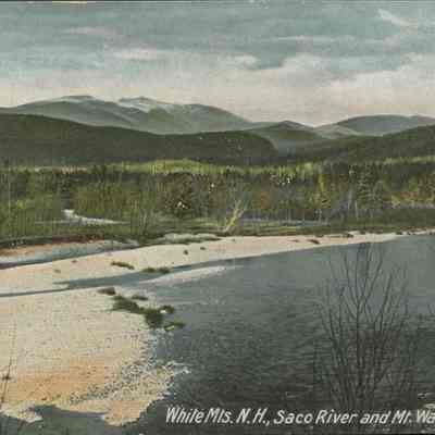 White Mts, NH, Saco River and Mt. Washington