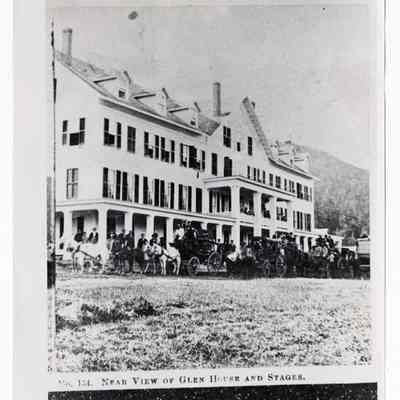 Near View of Glen House and Stages