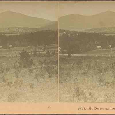 Mt Kearsarge, from North Conway.