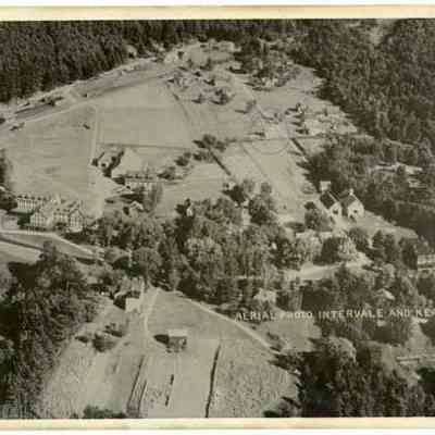 Aerial View of the Eastman House, Intervale NH