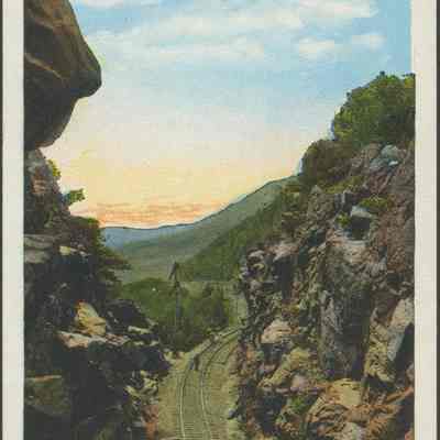 The great cut, M.C.R.R., Crawford Notch, White Mts., N.H.