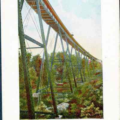 White Mountains, N.H., Frankenstein Trestle
