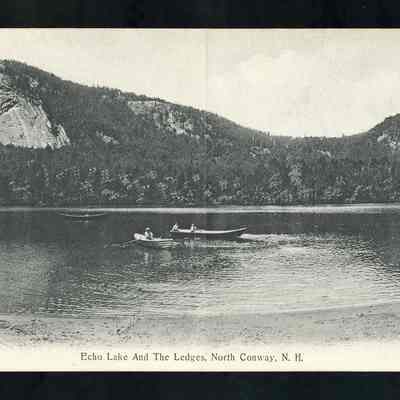 Echo Lake and the Ledges, North Conway, N.H.