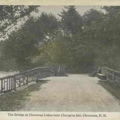 The Bridge at Chocorua Lakes near Chocorua Inn, Chocorua NH
