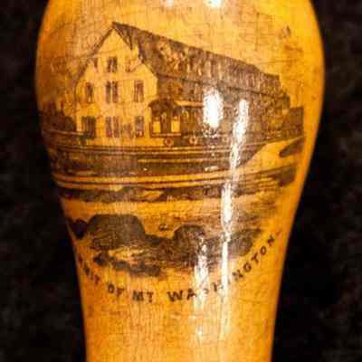 Mauchline Ware Whistle- Summit of Mt. Washington