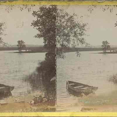 Empty Canoe at the Lake