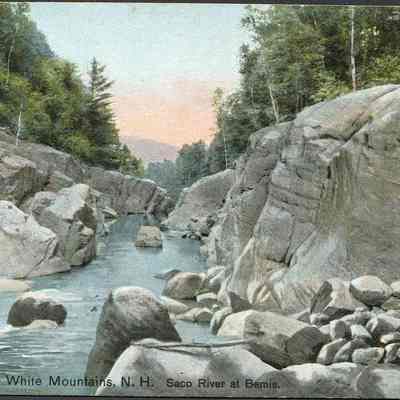 White Mountains, N.H. Saco River at Bemi