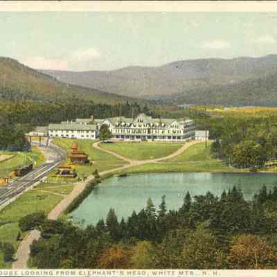 White Mts., Crawford House from Elephants Head.