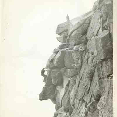 The Old Man of the Mountain Fallen