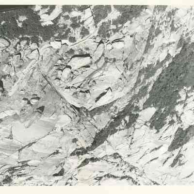 Top-down view over Cannon Cliff