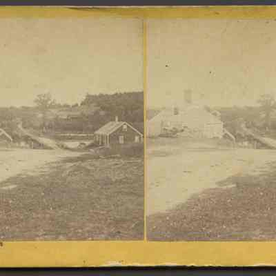 Dirt Road to Farmhouses