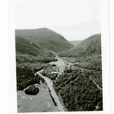 Crawford House Aerial view