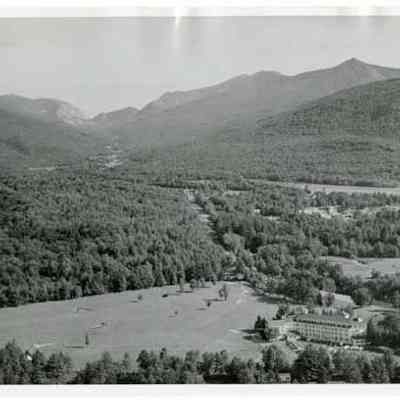 Aerial View, Alpine House, North Woodstock, NH