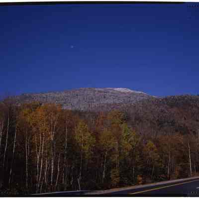 Foliage & Snow, Pinkham Notch, NH