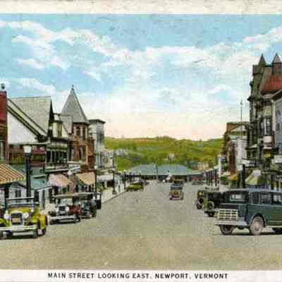 Main Street Looking East, Nowport, Vermont