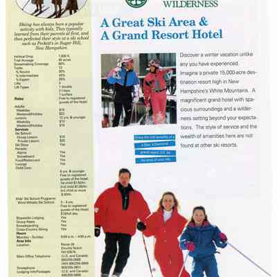 A Great Ski Area & A Grand Resort Hotel
