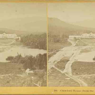 Crawford House from the Notch, White Mts.