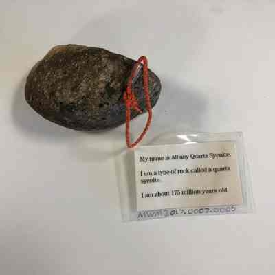 Albany Quartz Syenite Sample