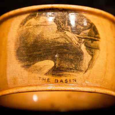 Mauchline Ware Napkin Ring- The Basin