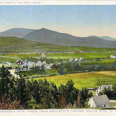 Franconia Mts. from Twin Mountain House, White Mts. N.H.