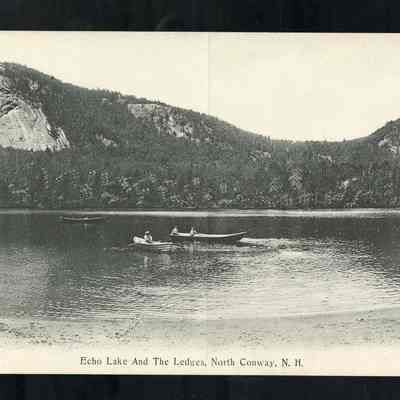 Echo Lake and the Ledges, North Conway, N.H.